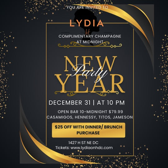 NYE Open Bar Night Party