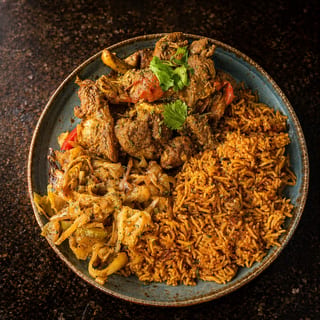 Curry Chicken Dinner