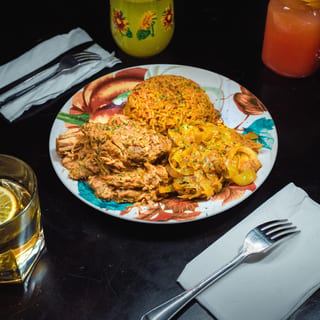 Lamb over rice